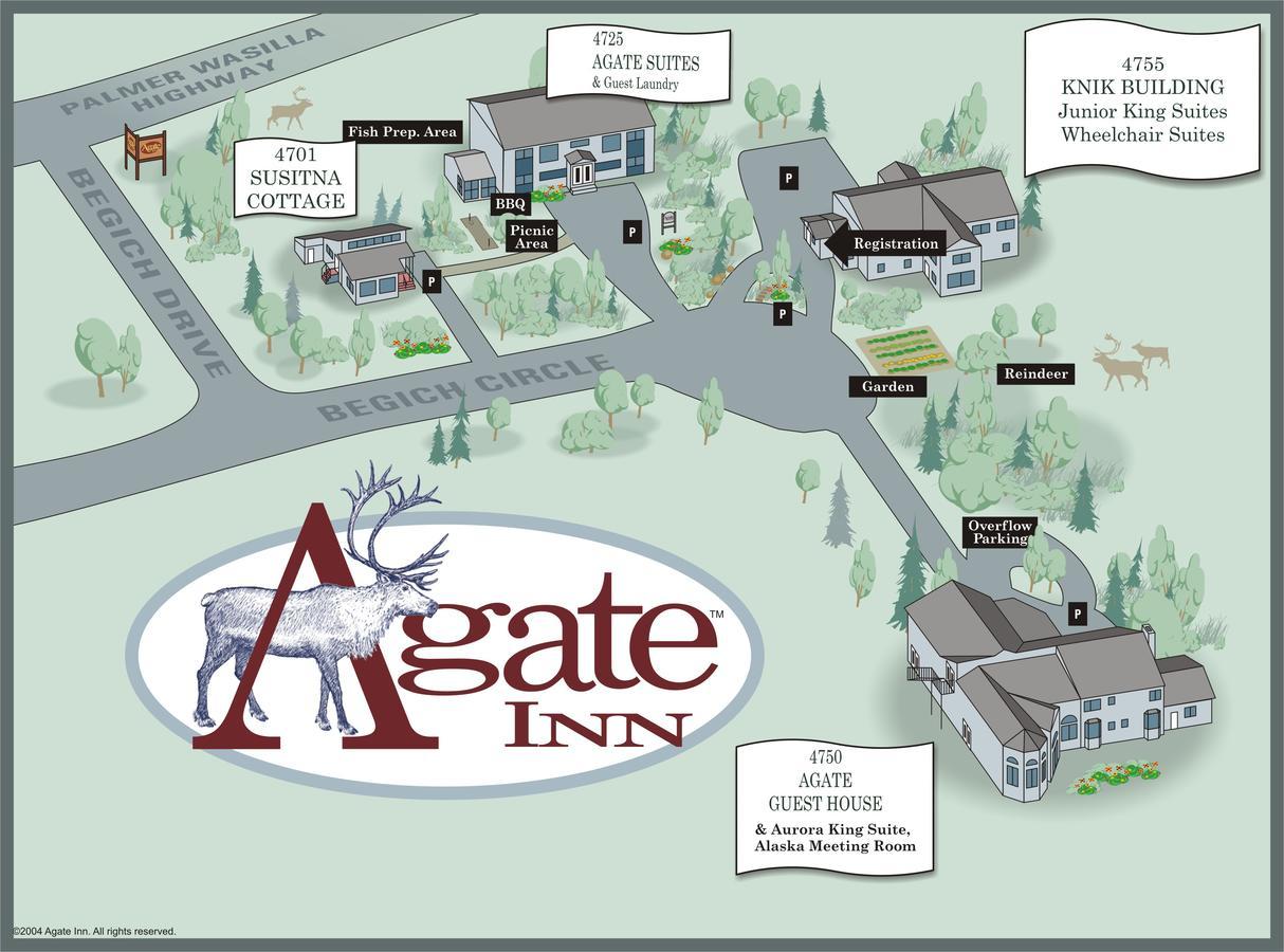 Agate Inn, Inc. Wasilla Exterior photo
